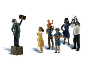 kazatel na krabici Woodland Scenics A1925