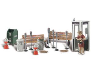 městské doplňky Woodland Scenics A1941