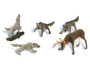 vlci na lovu Woodland Scenics A1942