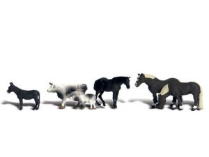 zvířata na statku Woodland Scenics A2142