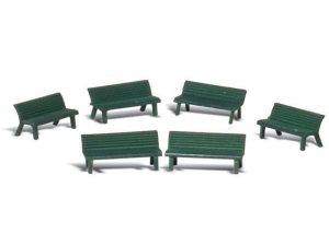 parkové lavičky Woodland Scenics A2181