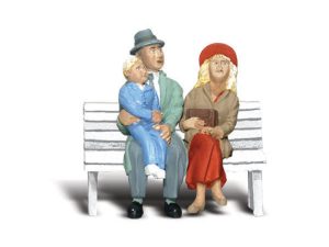 sedící lidé Woodland Scenics A2535