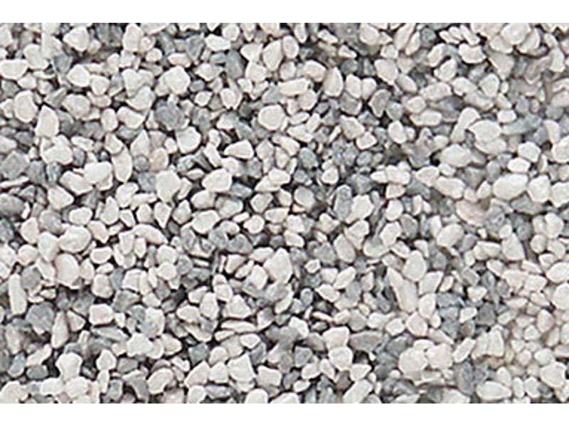 štěrk šedá směs hrubá Woodland Scenics B1395
