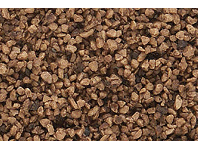 štěrk hnědý hrubý Woodland Scenics B86