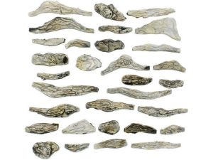 skalní výstupky pro říční koryta Woodland Scenics C1141