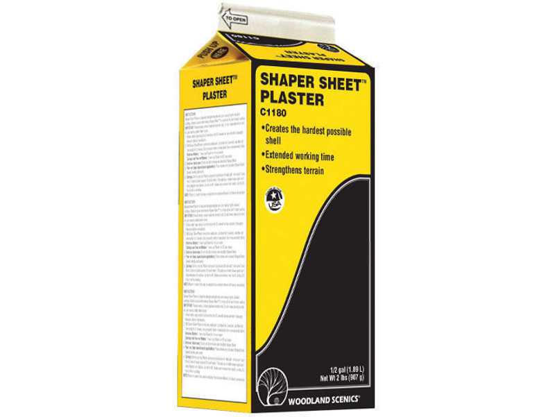 modelářská hmota Shaper Sheet Woodland Scenics C1180