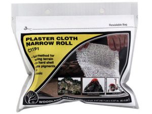 sádrová tkanina Plaster Cloth - úzká role Woodland Scenics C1191
