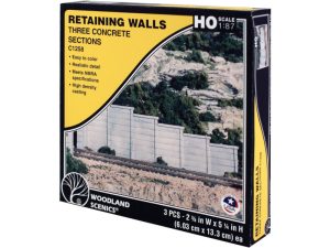 opěrná zeď betonová Woodland Scenics C1258