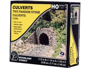 vodní propustek kamenný 2 kusy Woodland Scenics C1264