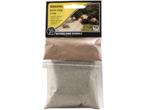 štěrk Gravel okrový jemný Woodland Scenics C1288