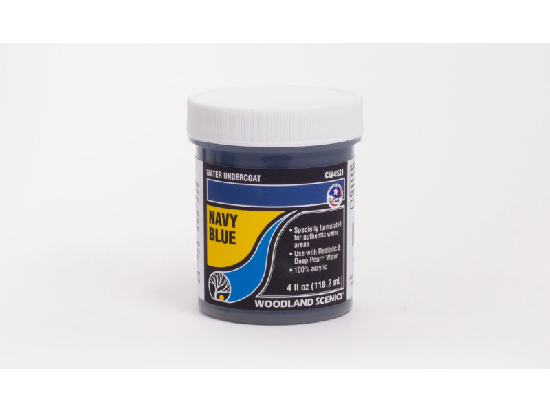 barva na vodní podklad modrá Woodland Scenics CW4531