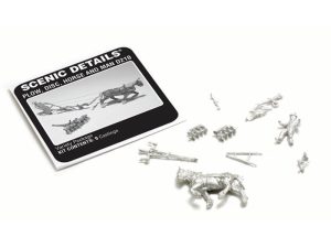 kůň s pluhem Woodland Scenics D210