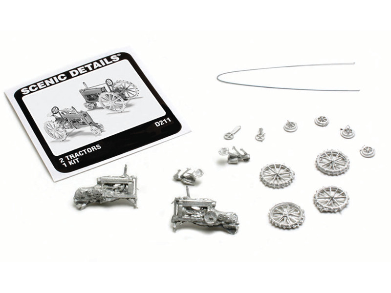 traktor John Deer 2 ks Woodland Scenics D211