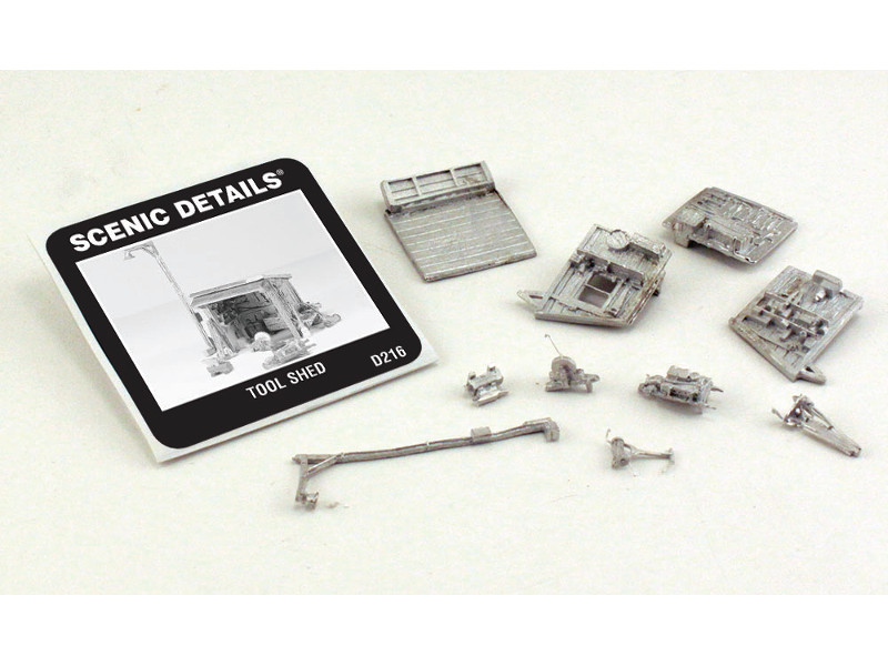 kůlna s nářadím Woodland Scenics D216
