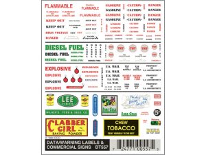 propisot reklamní cedule Woodland Scenics DT557