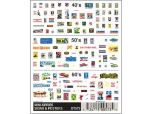 propisot reklamní cedule Woodland Scenics DT573