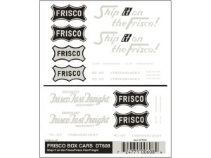 propisot na nákladní vozy Frisco Woodland Scenics DT608