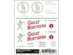 propisot na nákladní vozy Great Northern Woodland Scenics DT610