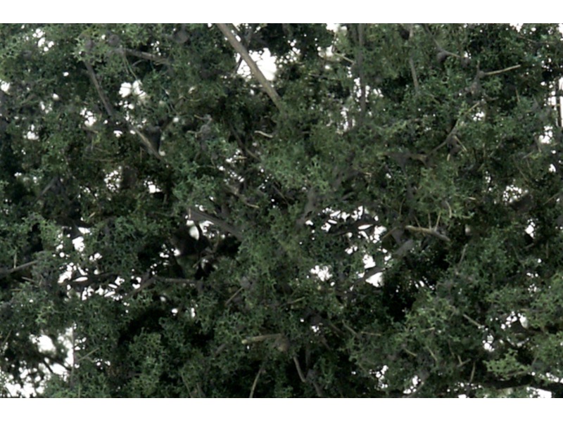 foliáž jemná tmavě zelená Woodland Scenics F1130