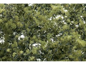 jemná listová foliáž olivově zelená Woodland Scenics F1133