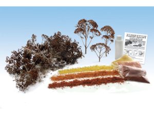 listnaté stromy podzimní stavebnice Woodland Scenics F1663