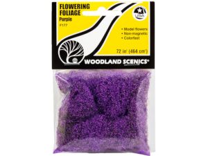 květinová foliáž fialová Woodland Scenics F177