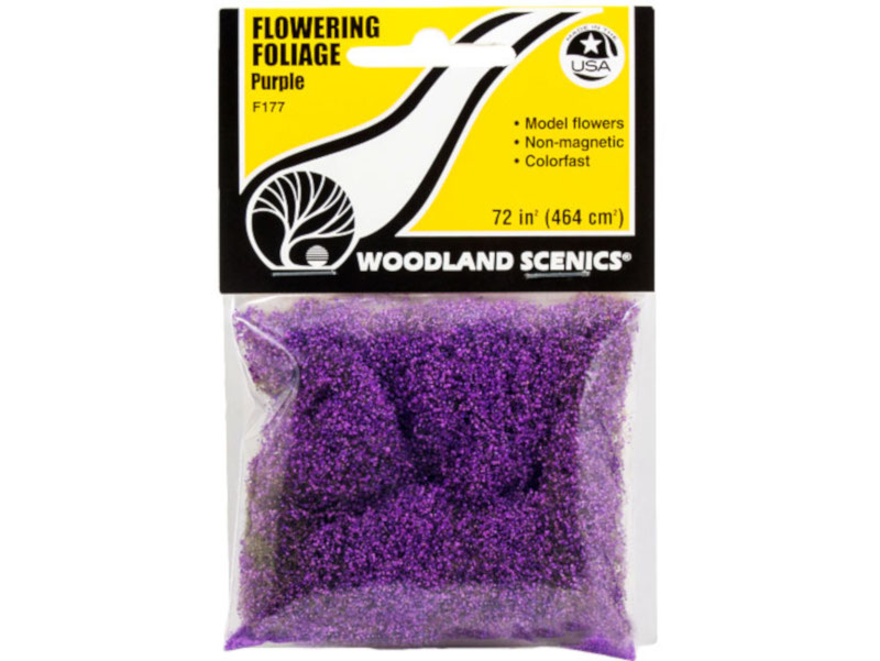 květinová foliáž fialová Woodland Scenics F177