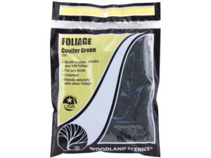 foliáž černozelená Woodland Scenics F54