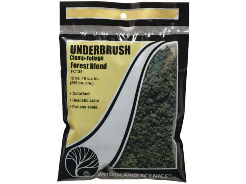 foliáž jemná/střední lesní směs Woodland Scenics FC139