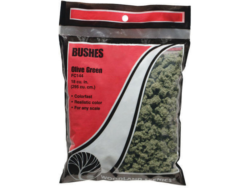 foliáž střední/hrubá olivově zelená Woodland Scenics FC144