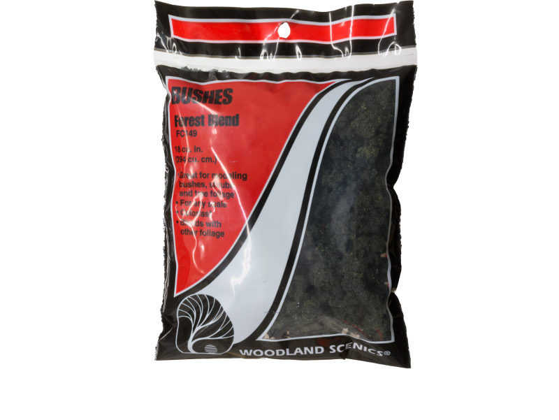 foliáž střední/hrubá lesní směs Woodland Scenics FC149