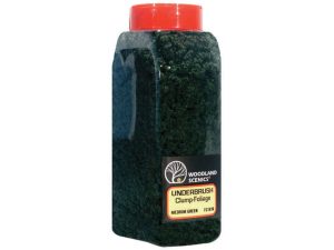 foliáž jemná/střední středně zelená Woodland Scenics FC1636