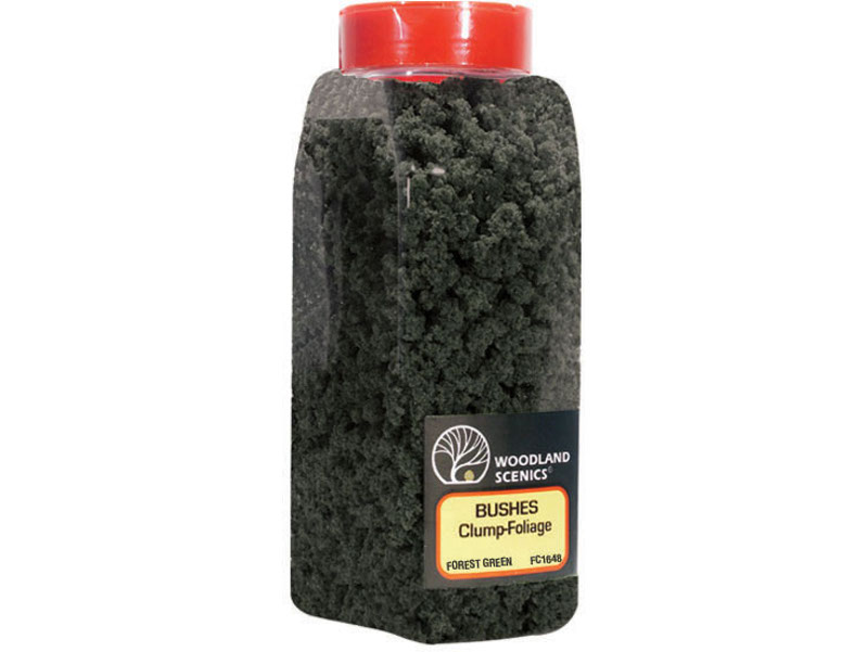 foliáž střední/hrubá lesní zelená Woodland Scenics FC1648