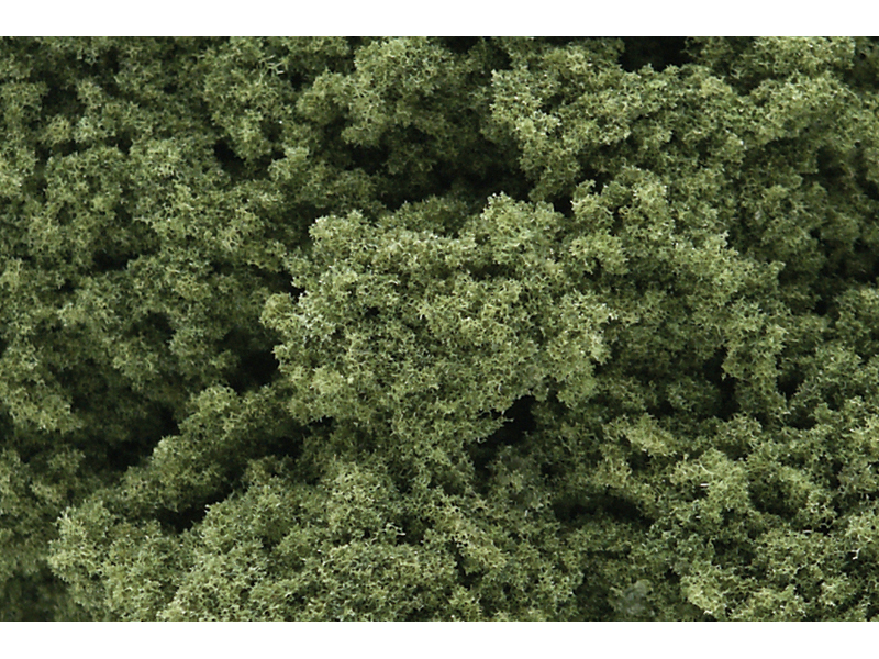 foliáž hrubá světle zelená Woodland Scenics FC57