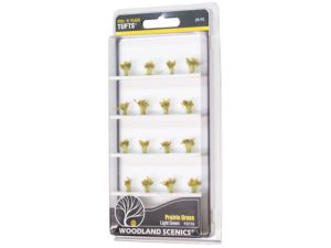 chomáčky světle zelené prérijní trávy Woodland Scenics FS776