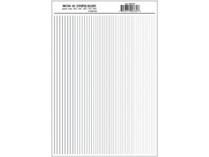 propisot pruhy stříbrné Woodland Scenics MG764