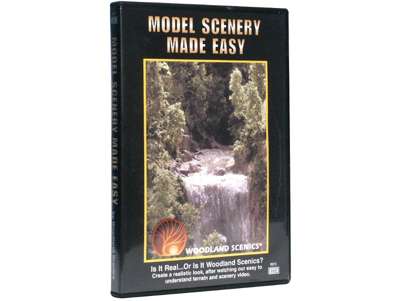 DVD Model Scenery Made Easy Woodland Scenics R973
