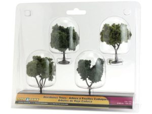 listnaté stromy 4ks Woodland Scenics SP4150
