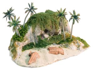 ostrov s vrakem lodi Woodland Scenics SP4260