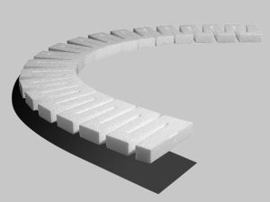 pěnové kolejové podloží 1,3 cm Woodland Scenics ST1406