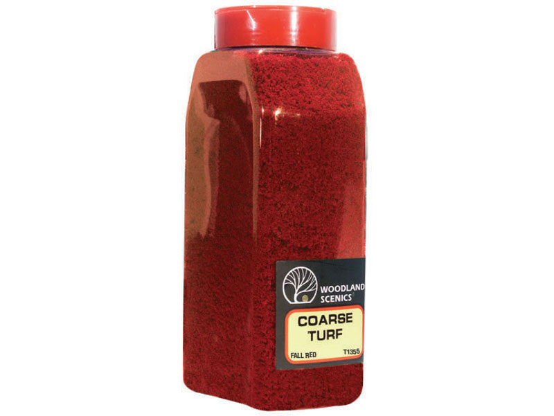 posyp hrubý červený Woodland Scenics T1355