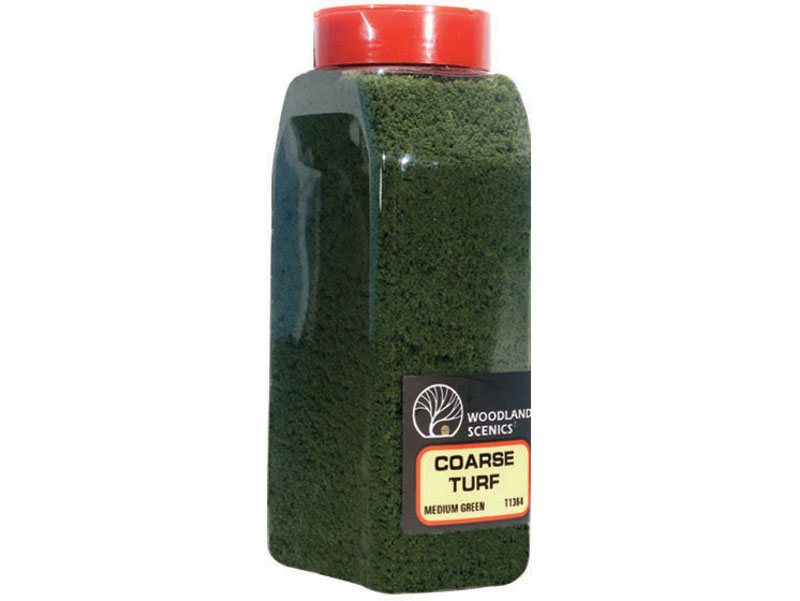 posyp hrubý středně zelený Woodland Scenics T1364