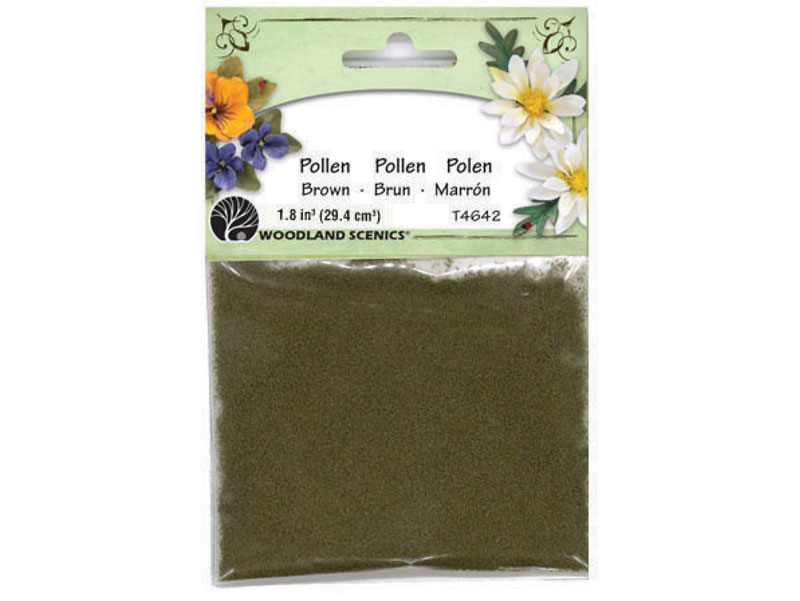 posyp hnědý - pyl Woodland Scenics T4642