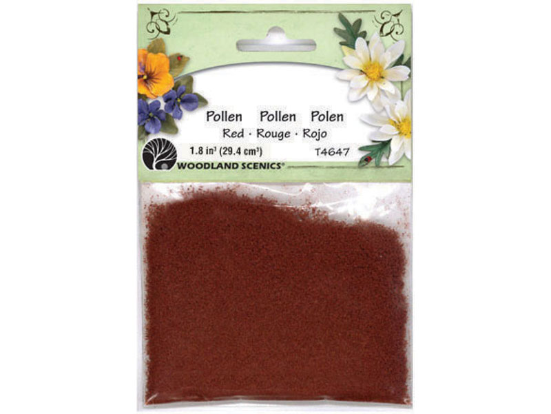 posyp červený - pyl Woodland Scenics T4647