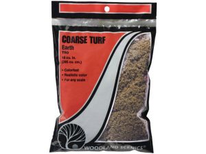 posyp hrubý zemina Woodland Scenics T60