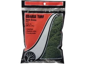 posyp hrubý tmavě zelený Woodland Scenics T65