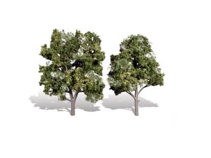 středně zelené listnaté stromy střední 2 ks Woodland Scenics TR3513