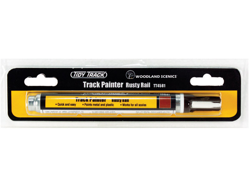 patinovací fix na koleje - rezavá barva Woodland Scenics TT4581